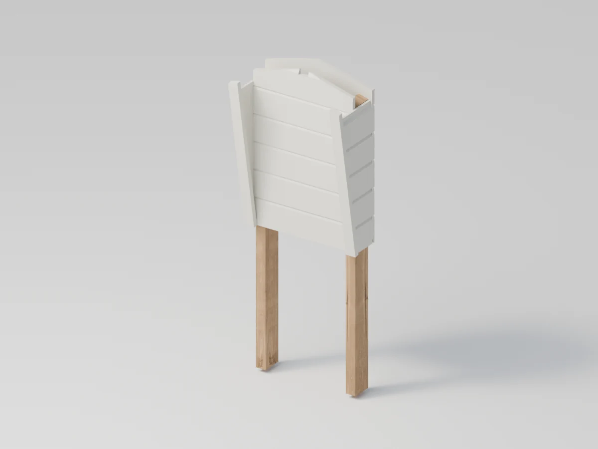 Postkassestativ · enkel