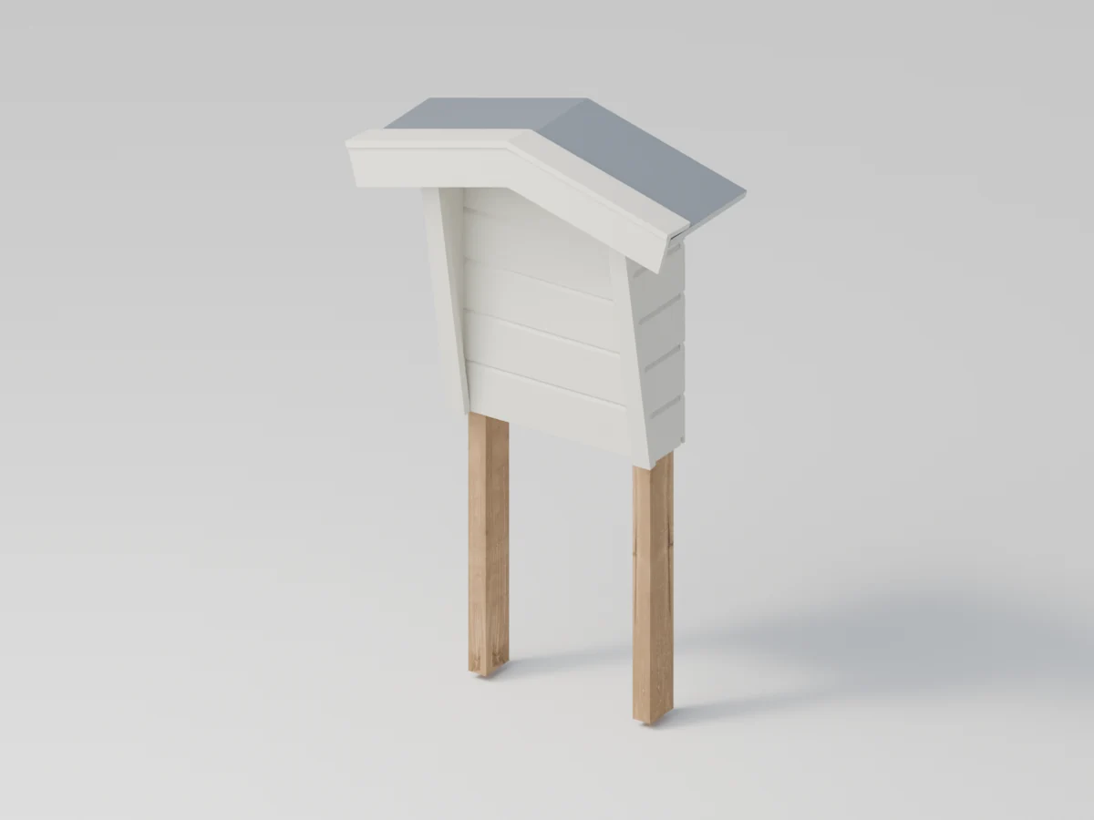 Postkassestativ · enkel