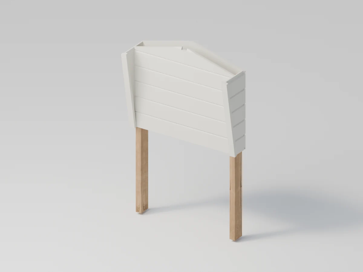 Postkassestativ · dobbel