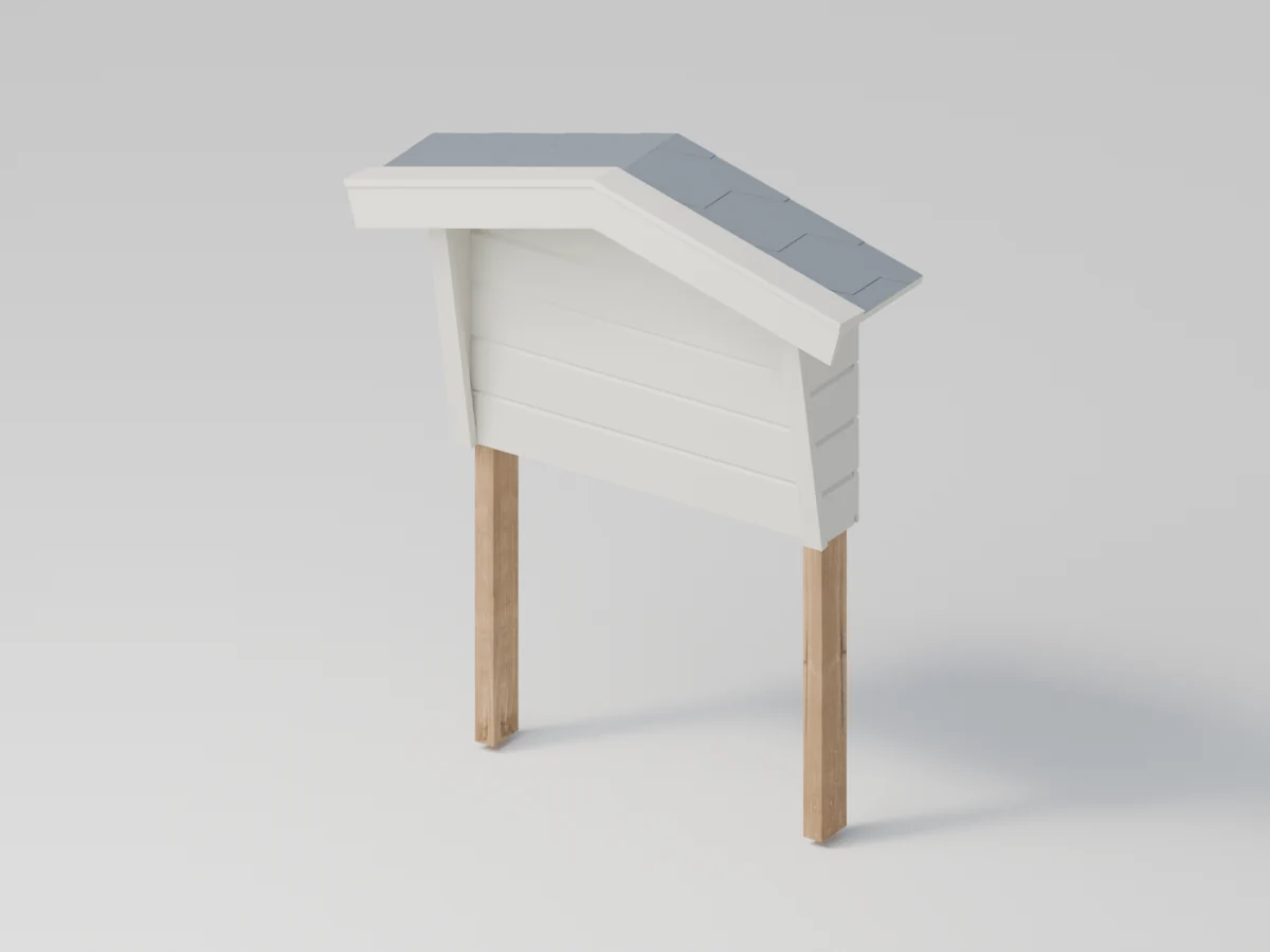 Postkassestativ · dobbel