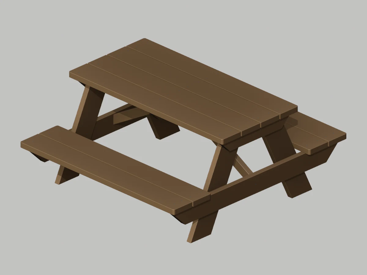 Piknikbord for barn