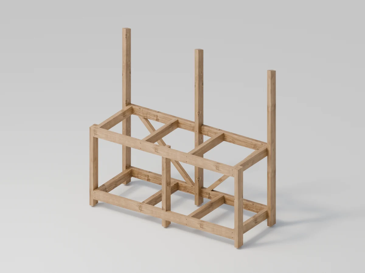 Utekjøkken med espalier
