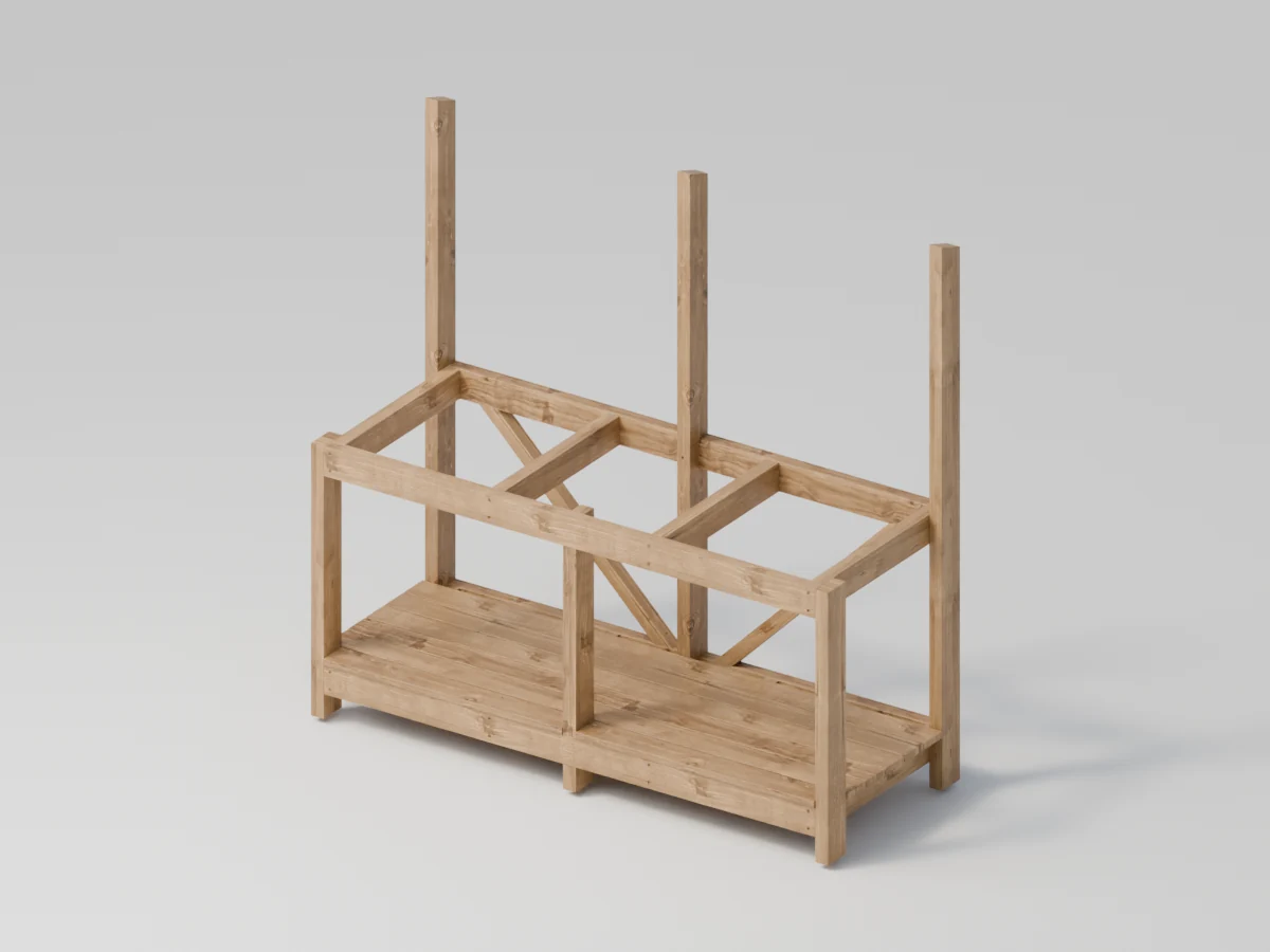 Utekjøkken med espalier